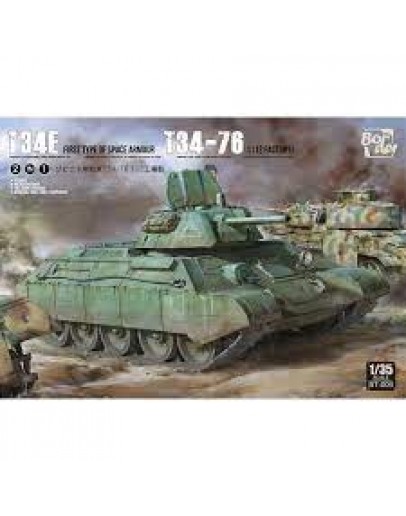 BORDER 1/35 PLASTIC MODEL KIT - BDMBT009 - T34-76 RUSSIAN TANK WW2 BDMBT009