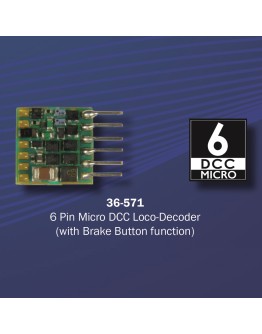 BACHMANN BRANCHLINE DIGITAL COMMAND CONTROL - 36-571 6 Function 6 Pin Decoder