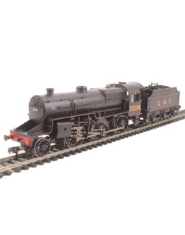 BACHMANN BRANCHLINE OO SCALE STEAM LOCOMOTIVE 32-178A LMS CLASS 5MT [CRAB] 2-6-0 #13174 - LMS LINED BLACK