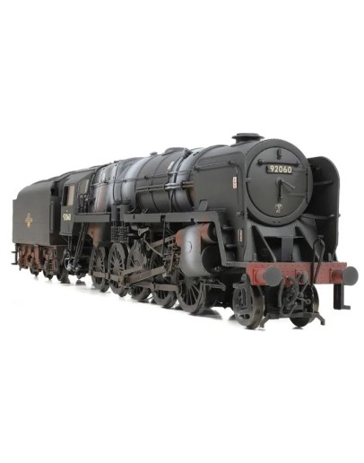 BACHMANN BRANCHLINE OO SCALE STEAM LOCOMOTIVE 32-862 BR 9F 2-10-0 WITH BR1B TENDER # 92060 BR BLACK LATE CREST BLN32862