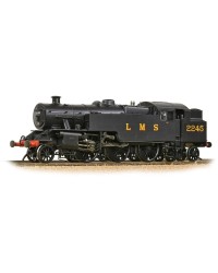 BACHMANN BRANCHLINE OO SCALE STEAM LOCOMOTIVE 32-875A LMS FAIRBURN 4MT 2-6-4 TANK #2245 LMS LINED BLACK BLN32875A