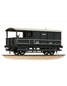 BACHMANN BRANCHLINE OO SCALE WAGON 33-309A GWR 20T 'TOAD' BRAKE VAN GWR DARK GREY # GW 114971 BLN33309A