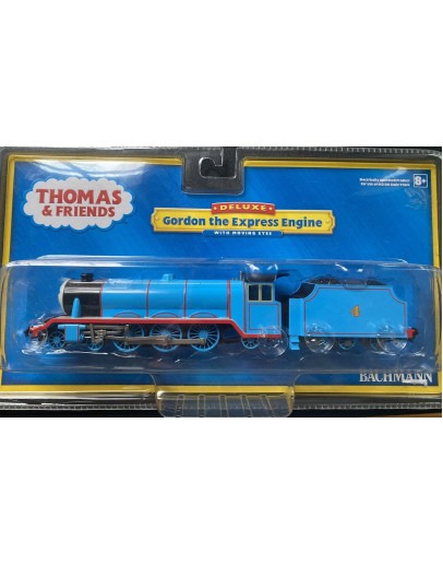 BACHMANN THOMAS HO SCALE STEAM LOCOMOTIVE 58744BE GORDON THE BIG EXPRESS ENGINE [WITH MOVING EYES] - BM58744