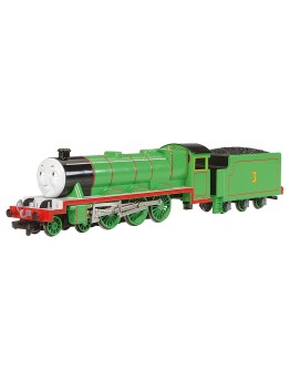 BACHMANN THOMAS HO SCALE STEAM LOCOMOTIVE 58745 HENRY THE GREEN ENGINE [WITH MOVING EYES] - BM58745