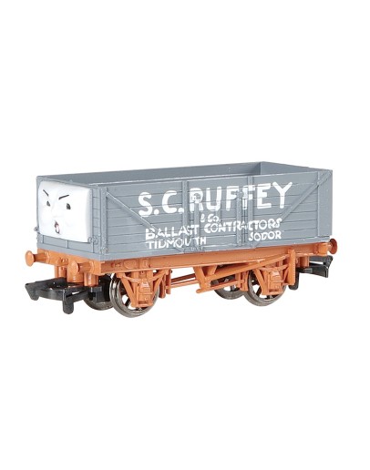 BACHMANN THOMAS HO SCALE WAGON 77041BE OPEN WAGON S.C.RUFFEY - BM77041