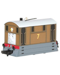 BACHMANN THOMAS HO SCALE STEAM LOCOMOTIVE 58747BE TOBY THE TRAM ENGINE [WITH MOVING EYES] - BM587467