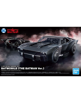 BANDAI BATMAN 1/35 SCALE PLASTIC MODEL KIT - 5062186 - Batmobile (The Batman Ver.)