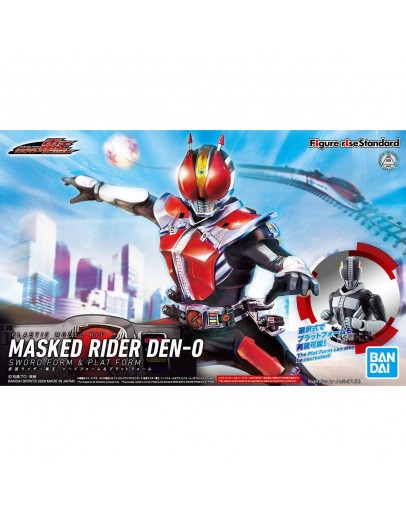 BANDAI FIGURE-RISE STANDARD PLASTIC MODEL KIT - 5060264 - MASKED RIDER DEN-0 SWORD FORM & PLAT FORM