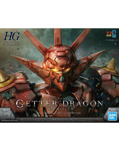 BANDAI 1/144 GUNDAM PLASTIC KIT - 50604301 - HG GETTER DRAGON GO50604301