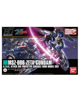 BANDAI 1/144 GUNDAM HGUC PLASTIC KIT - GOLD 203 - 5055611 MSZ-006 ZETA GUNDAM GO5055611