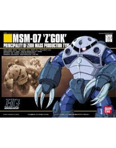 BANDAI 1/144 GUNDAM PLASTIC KIT - 5056829 - HG MSM-07 'Z'GOK' GO5056829