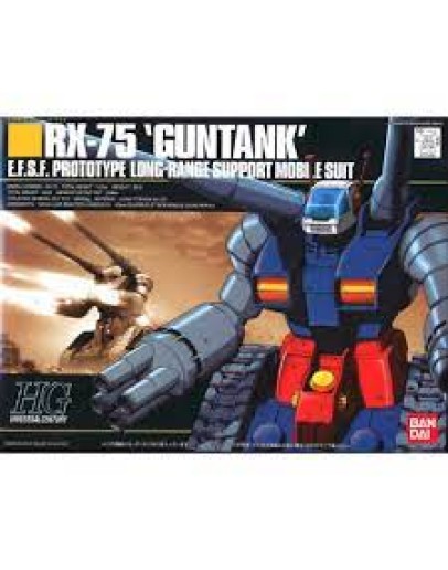 BANDAI 1/144 GUNDAM HGUC PLASTIC KIT - GOLD 007 - 5056830 - HGUC GUNTANK GO5056830