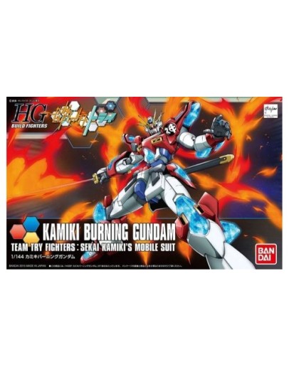 BANDAI 1/144 GUNDAM PLASTIC KIT - 5057721 - HG KAMIKI BURNING GUNDAM - GO5057721