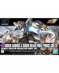BANDAI 1/144 GUNDAM HGAC PLASTIC KIT - SILVER 228 - 5057844 - HGAC XXXG-O1SR GUNDAM SANDROCK GO5057844