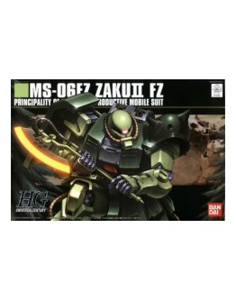 BANDAI 1/144 GUNDAM HGUC PLASTIC KIT - GOLD 087 - 5058262 - HGUC MS-06FZ ZAKU II FZ GO5058262