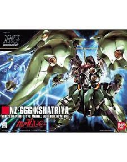 BANDAI 1/144 GUNDAM HGUC PLASTIC KIT - GOLD 099 - 5058263 HG UC NZ KSHATRIYA GO5058263