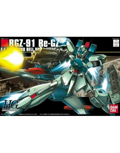 BANDAI 1/144 GUNDAM HGUC PLASTIC KIT - GOLD 085 - 5058778 - HGUC RGZ-91 RE-GZ GO5058778