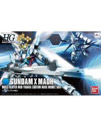 BANDAI 1/144 GUNDAM HGBF PLASTIC KIT #003 - 5058786 - HG GUNDAM X MAOH - GO5058786