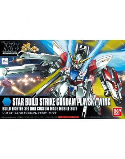 BANDAI 1/144 GUNDAM PLASTIC KIT - 5058789 - HGBF STAR BUILD STRIKE GUNDAM PLAVSKY WING GO5058789