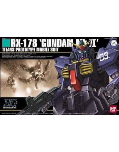 BANDAI 1/144 GUNDAM HGUC PLASTIC KIT - GOLD 193 - 5059168 - HGUC RX-178 GUNDAM MK-II (AEUG) GO5059168