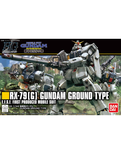BANDAI 1/144 GUNDAM PLASTIC KIT - 5059169 - HGUC RX-79 (G) GUNDAM GROUND TYPE - GO5059169