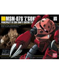 BANDAI 1/144 GUNDAM HGUC PLASTIC KIT - GOLD 019 - 5059247 - MSM-07S Z'GOK GO5059247