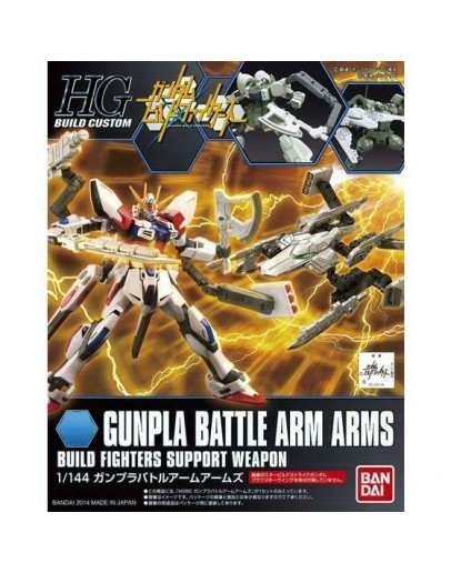 BANDAI 1/144 GUNDAM PLASTIC KIT - 5059565 - HGBC GUNPLA BATTLE ARM ARMS