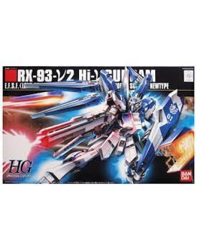 BANDAI 1/144 GUNDAM HGUC PLASTIC KIT - GOLD 095 - 5059570 - GUNDAM RX-93-V2 HI VGUNDAM GO5059570