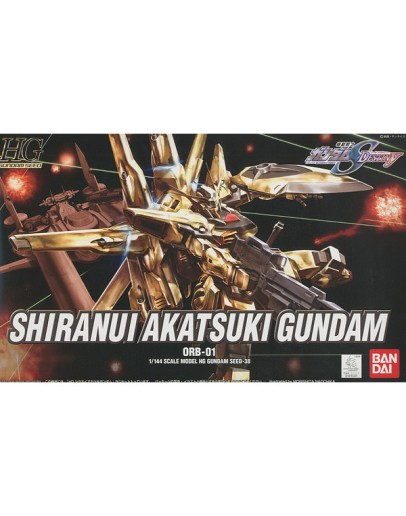 BANDAI 1/144 GUNDAM HGGS PLASTIC KIT - #38 - 5060364 - HG SHIRANUI AKATSUKI GUNDAM