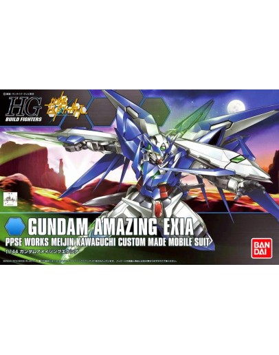 BANDAI 1/144 GUNDAM HGBF PLASTIC KIT #016 - 5060372 - HG GUNDAM AMAZING EXIA - GO5060372