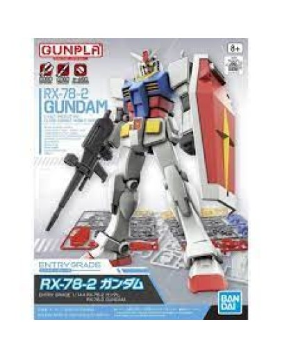 BANDAI 1/144 GUNDAM PLASTIC KIT - 5061064 ENTRY GRADE RX 78-2 GO5061064