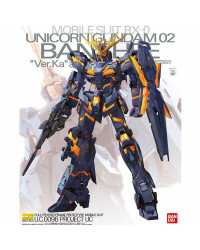 BANDAI 1/100 GUNDAM PLASTIC KIT - 5061593 - MG UNICORN GUNDAM 02 BANSHEE VER.KA - GO5061593