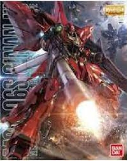 BANDAI 1/100 GUNDAM PLASTIC KIT - 5061609 - MG MSN-06S SINANJU  GO5061609