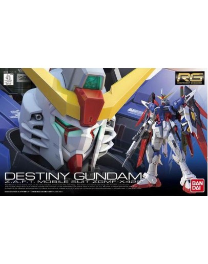 BANDAI 1/144 GUNDAM PLASTIC KIT - 5061616 - RG DESTINY GUNDAM - GO5061616