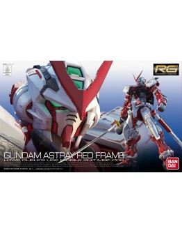 BANDAI 1/144 GUNDAM PLASTIC KIT - 5061618 - RG MBF-P02 GUNDAM ASTRAY RED FRAME - GO5061618