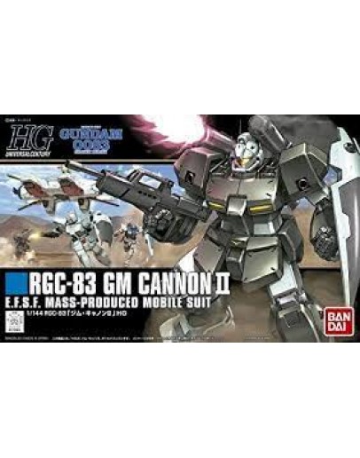 BANDAI 1/144 GUNDAM PLASTIC KIT - 5061821 - HG GM CANNON II GO5061821