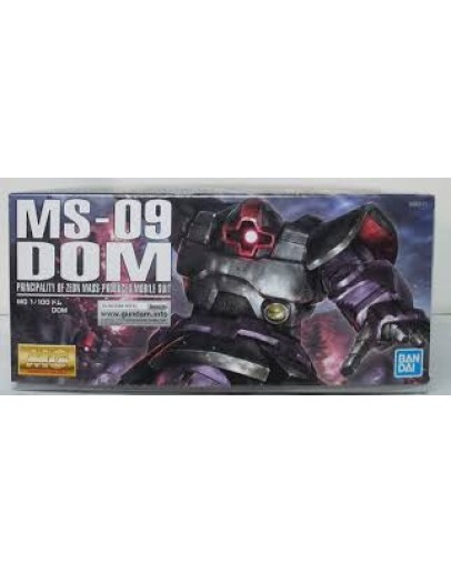 BANDAI 1/100 GUNDAM PLASTIC KIT - 5062171 - MG MS-09 DOM GUNDAM GO5062171