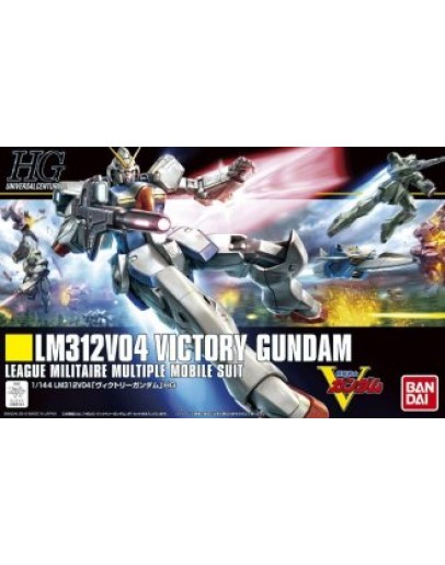 BANDAI 1/144 GUNDAM HGUC PLASTIC KIT - GOLD 165 - 5063038 - LM312V04 VICTORY GUNDAM GO5063038