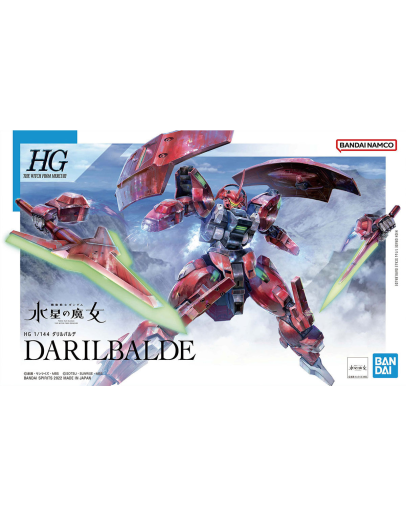 BANDAI 1/144 GUNDAM PLASTIC KIT - 5063355 - HG DARILBALDE - GO5063355