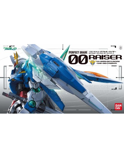 BANDAI 1/60 GUNDAM PLASTIC MODEL KIT - 5063545 - PG OO-RAISER GO5063545