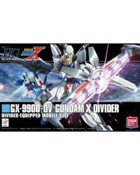 BANDAI 1/144 GUNDAM HGAW PLASTIC KIT - SILVER 118 - 5064116 - HGAW GX-9900-DV GUNDAM X DIVIDER GO5064116