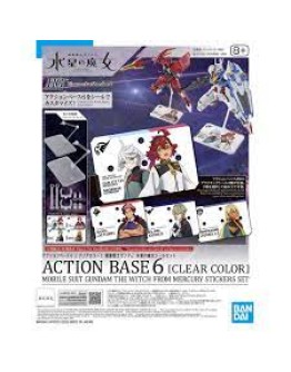 BANDAI GUNDAM 5064214 ACTION BASE 6 CLEAR GO5064214