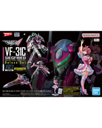 BANDAI 1/100 GUNDAM HG PLASTIC KIT - HG 50693581 - VF-31C SIEGFRIED [MIRAGE FARINA JENIUS USE] DELUXE SET GO50693581