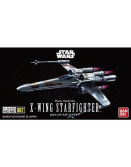 BANDAI STAR WARS  SCALE MODEL KIT - 5064873 - Vehicle Model 002 X-Wing Starfighter GO5064873