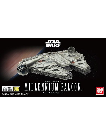 BANDAI STAR WARS  SCALE MODEL KIT - 5064109 - Vehicle Model 006 Millennium Falcon