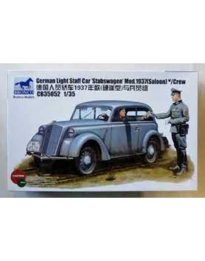 BRONCO 1/35 PLASTIC MODEL KIT 35052 - GERMAN STAFF CAR CB35052