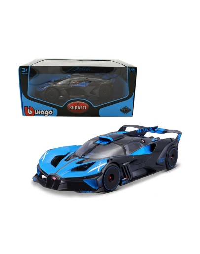 BURAGO 1/18 SCALE DIE-CAST CAR MODEL - 11047 - BUGATTI BOLIDE W16 8.0 FOUR TURBO BU11047