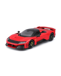 BURAGO 1/18 SCALE DIE-CAST CAR MODEL - 16022 -  FERRARI F80 - RED BU16022