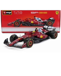 BURAGO 1/18 SCALE DIE-CAST CAR MODEL - 16816H - Ferarri SF-25 F1 Car - LEWIS HAMILTON