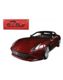 BURAGO 1/18 SCALE DIE-CAST CAR MODEL - 16902 - FERRARI CALIFORNIA T CLOSED TOP - DARK RED BU16902